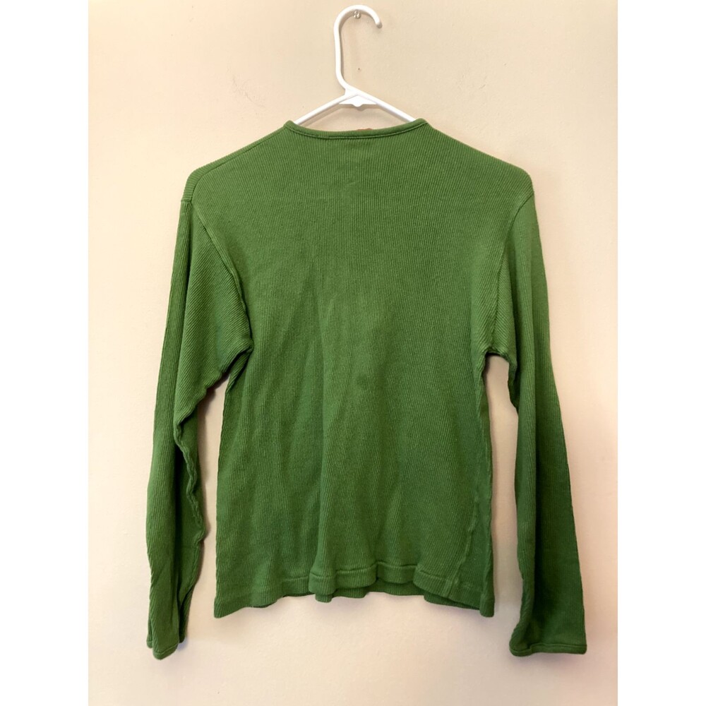 Vintage Stratford Green Long Sleeve Top Sweater - size 16